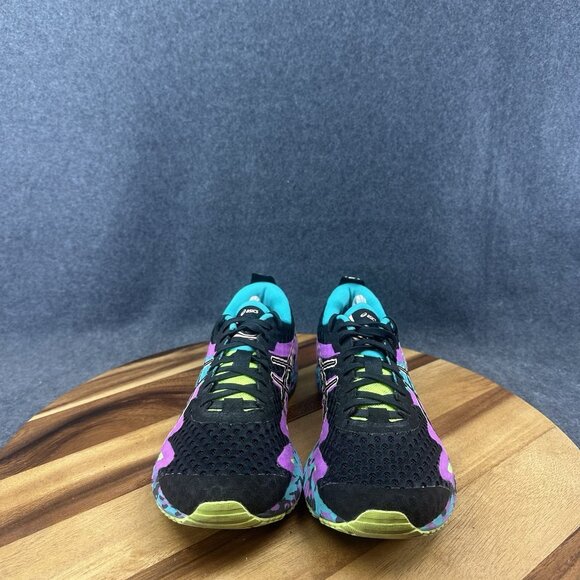 Asics Gel-Noosa Tri 12 Womens 8 Black Colorful 1012A578 Running Shoes Sneakers - Picture 3 of 10